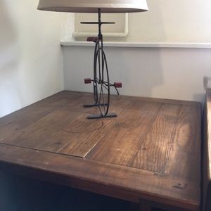 This End Up love seat and end table